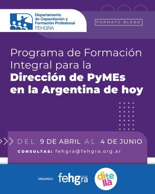 Programa de Formación Integral para la Dirección de PyMEs.