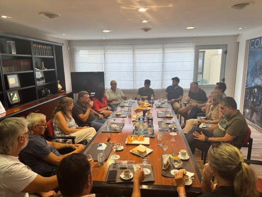 REUNIÓN DE CÁMARAS HOTELERA Y GASTRONÓMICA CON IPA