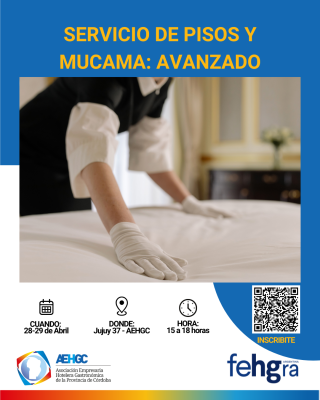 SERVICIO DE PISOS Y MUCAMAS: AVANZADO
