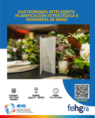 GASTRONOMÍA INTELIGENTE: PLANIFICACIÓN ESTRATÉGICA E INGENIERÍA DE MENÚ