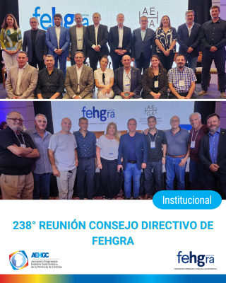 FEHGRA renovó sus autoridades y Daniel Prieto asumió como nuevo presidente