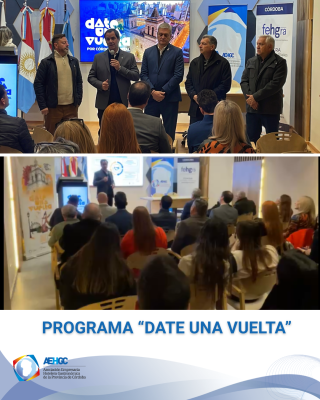 La AEHGC fue sede de la presentación del programa “Date una vuelta por Córdoba”