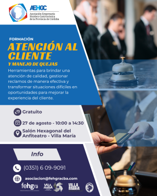ATENCIÓN AL CLIENTE Y MANEJO DE QUEJAS