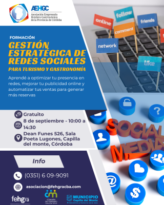 GESTIÓN ESTRATÉGICA DE REDES SOCIALES PARA TURIMO Y GASTRONOMÍA