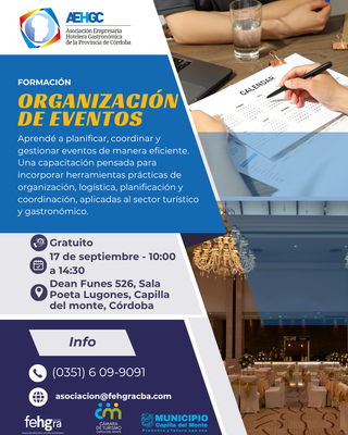 ORGANIZACIÓN DE EVENTOS