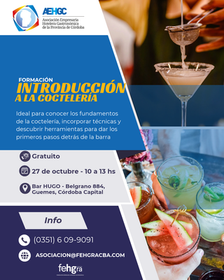 INTRODUCCIÓN A LA COCTELERÍA